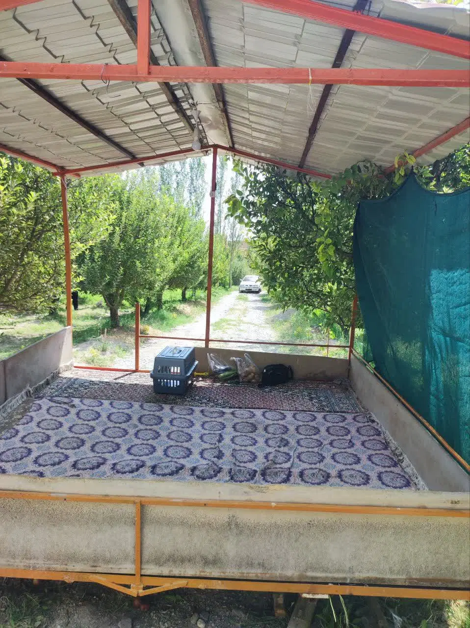 باغچه جاده بالانج روستای توپوز آباد
