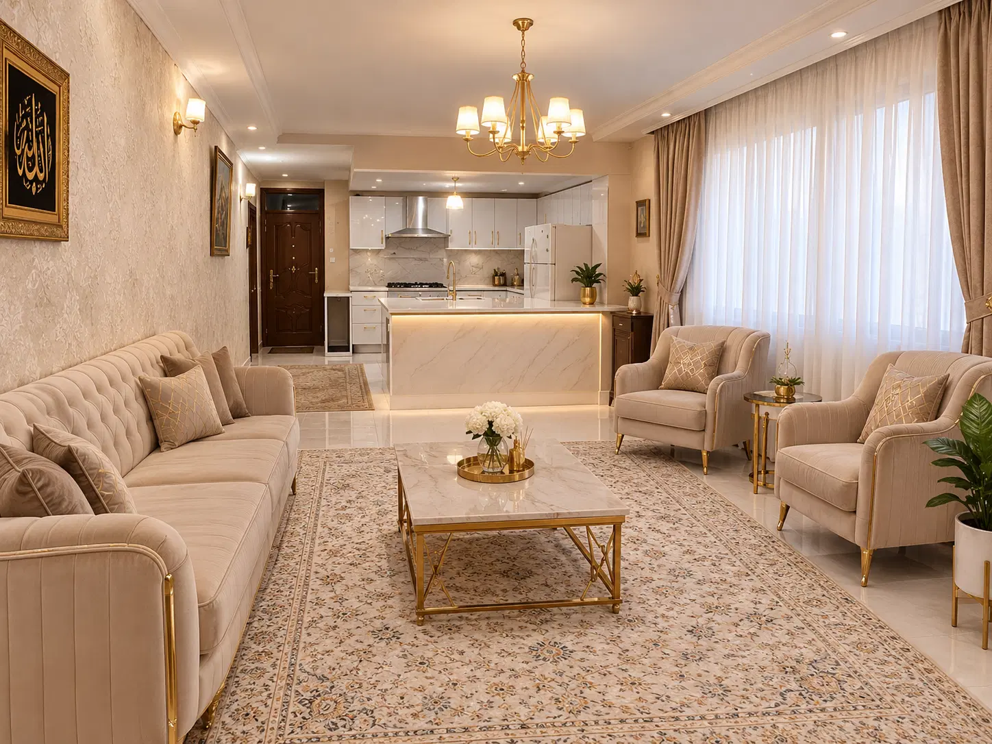 اجاره آپارتمان ۷۲ متری فول امکانات