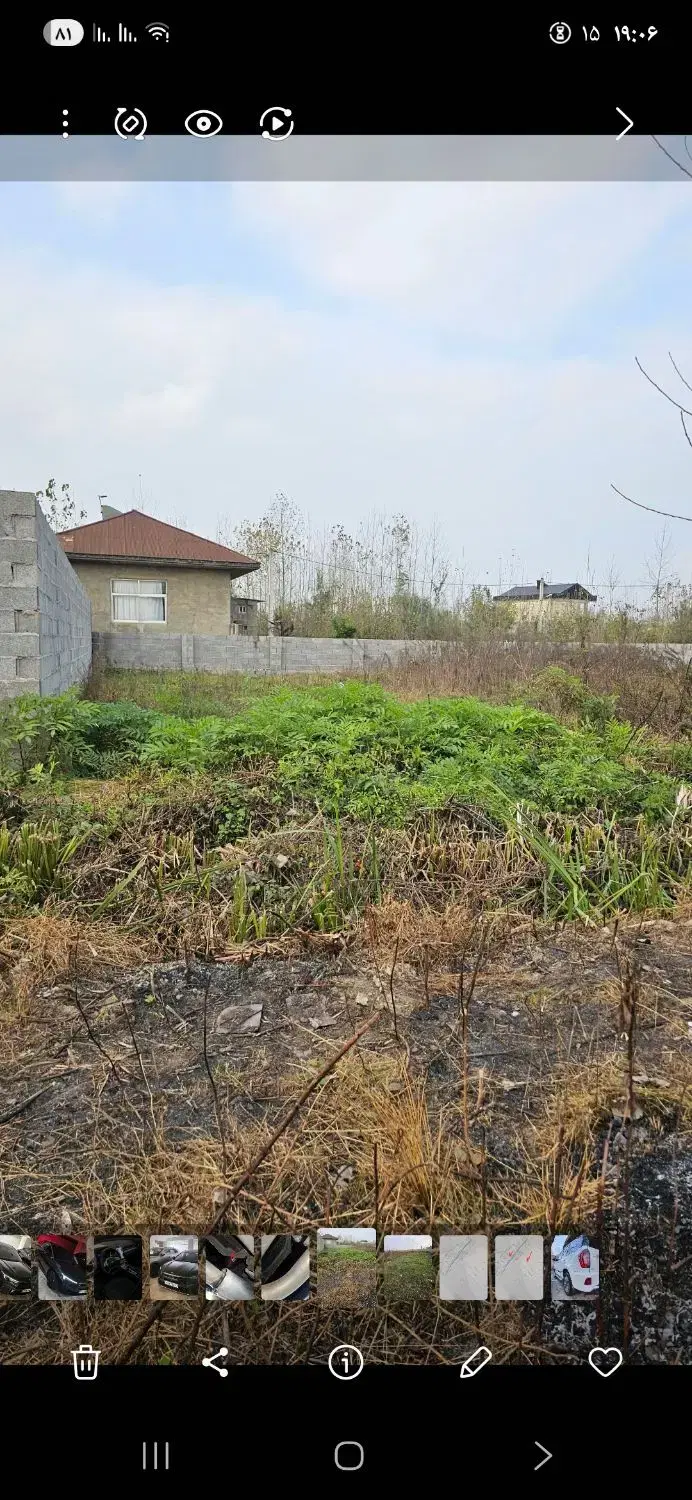 زمین مسکونی ۴۵۰ متری (سند تک برگ )