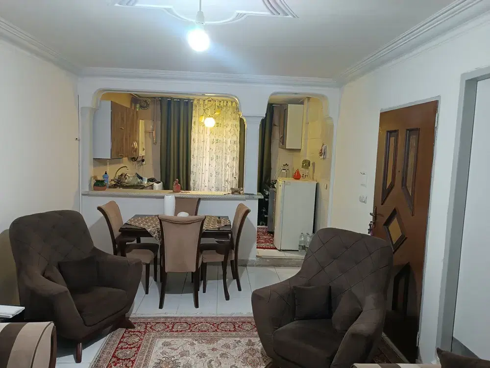 ۶۰ متر خوش نقشه رو به نما تخلیه فلکه اول گوهردشت