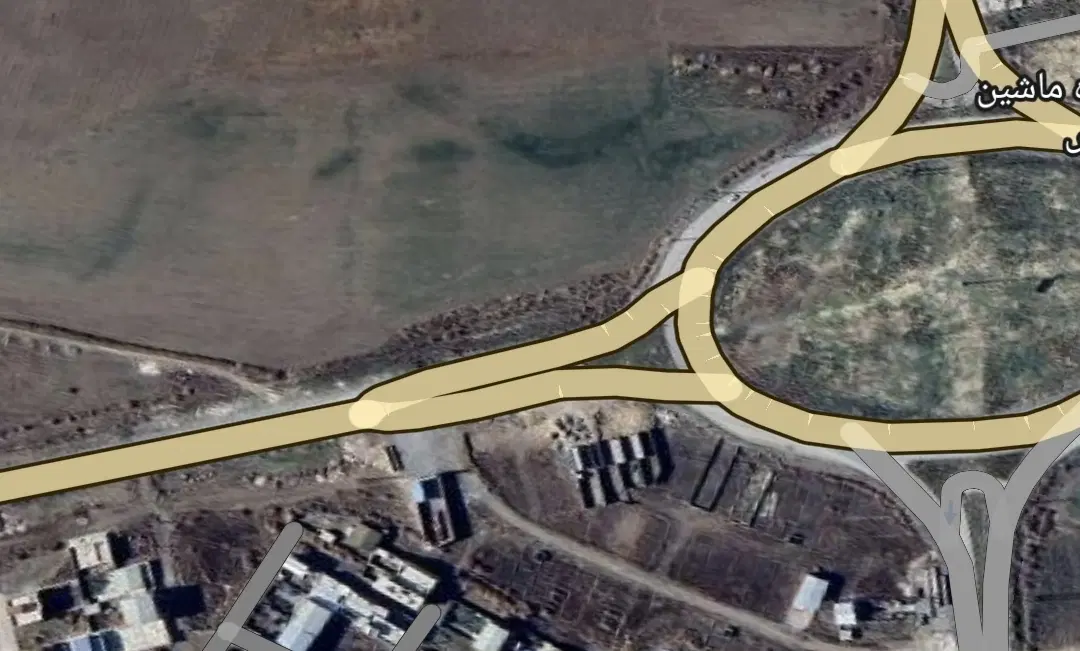 زمین تجاری بر کمربندی