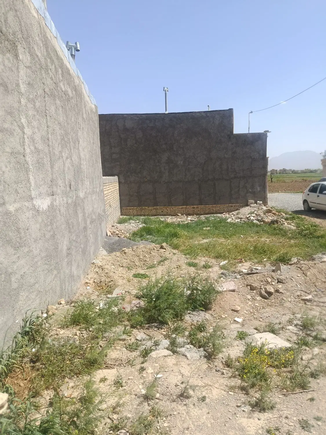 زمین فروشی معاوضه با ماشین...