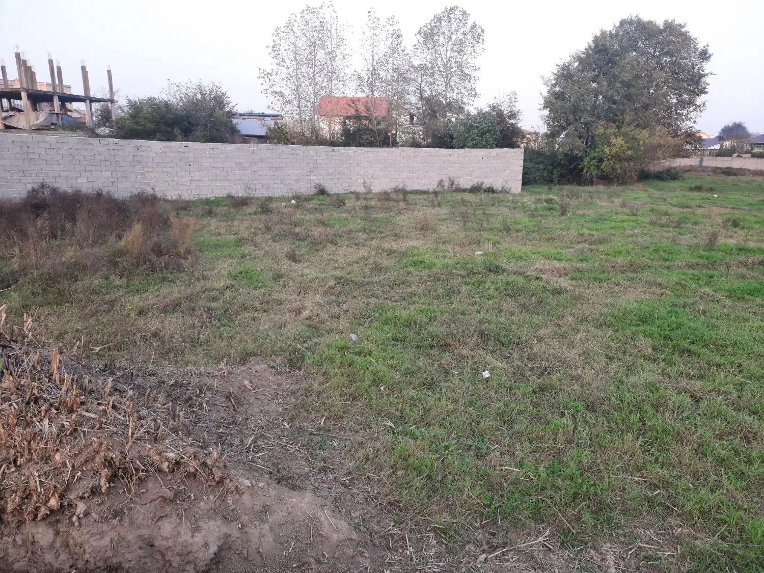 قطعه زمین به مساحت ۱۰۰۰متر