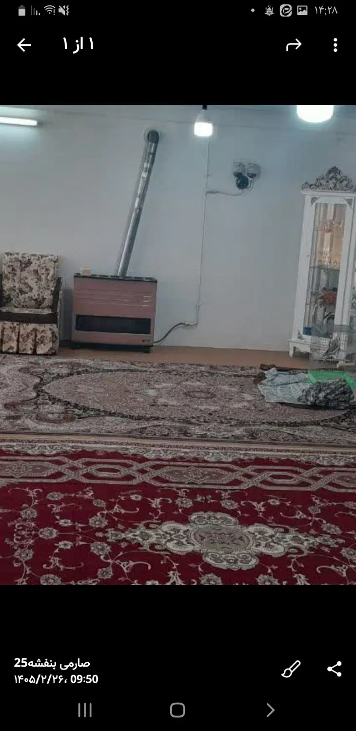 فروش  سه طبقه شمالی کوچهای بنفشه فاز۲ شهرک