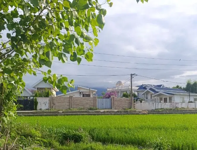 فروش فوری ۳۰۰متر زمین با سند  جاده سلیمان آباد