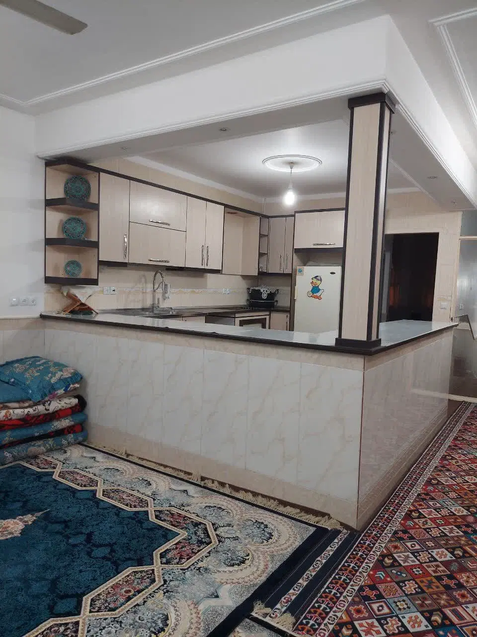 122 متر ویلای در دو طبقه  همکف بالا