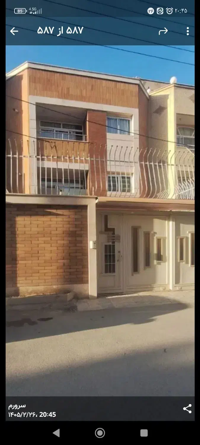 ویلایی دو طبقه نوساز هشت بهشت شرقی