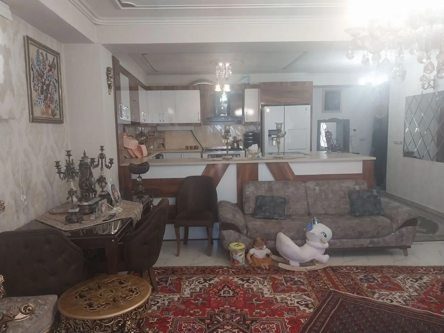 آپارتمان ۸۹ متر، بهار، کوی برق (املاک ارک)