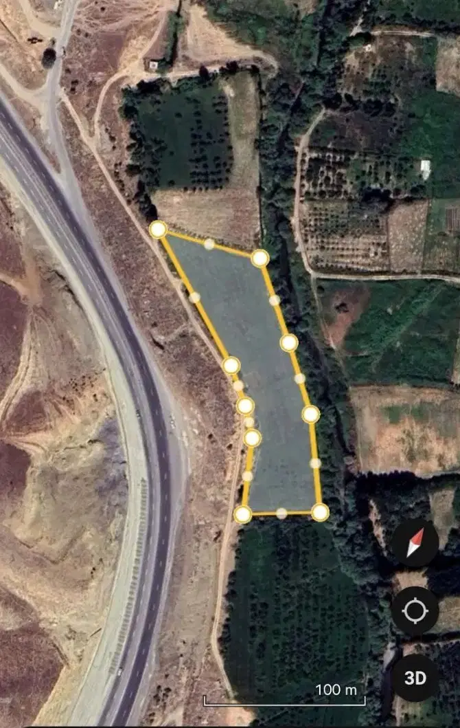 زمین کشاورزی ۷هزارمتری