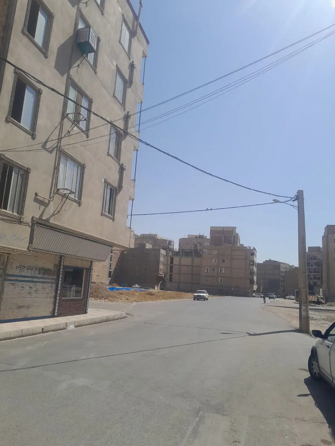 آپارتمان دو نبش نقلی خرمدشت
