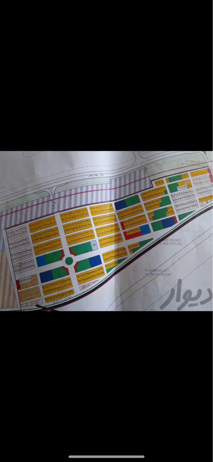 زمین مسکونی پشت مترو