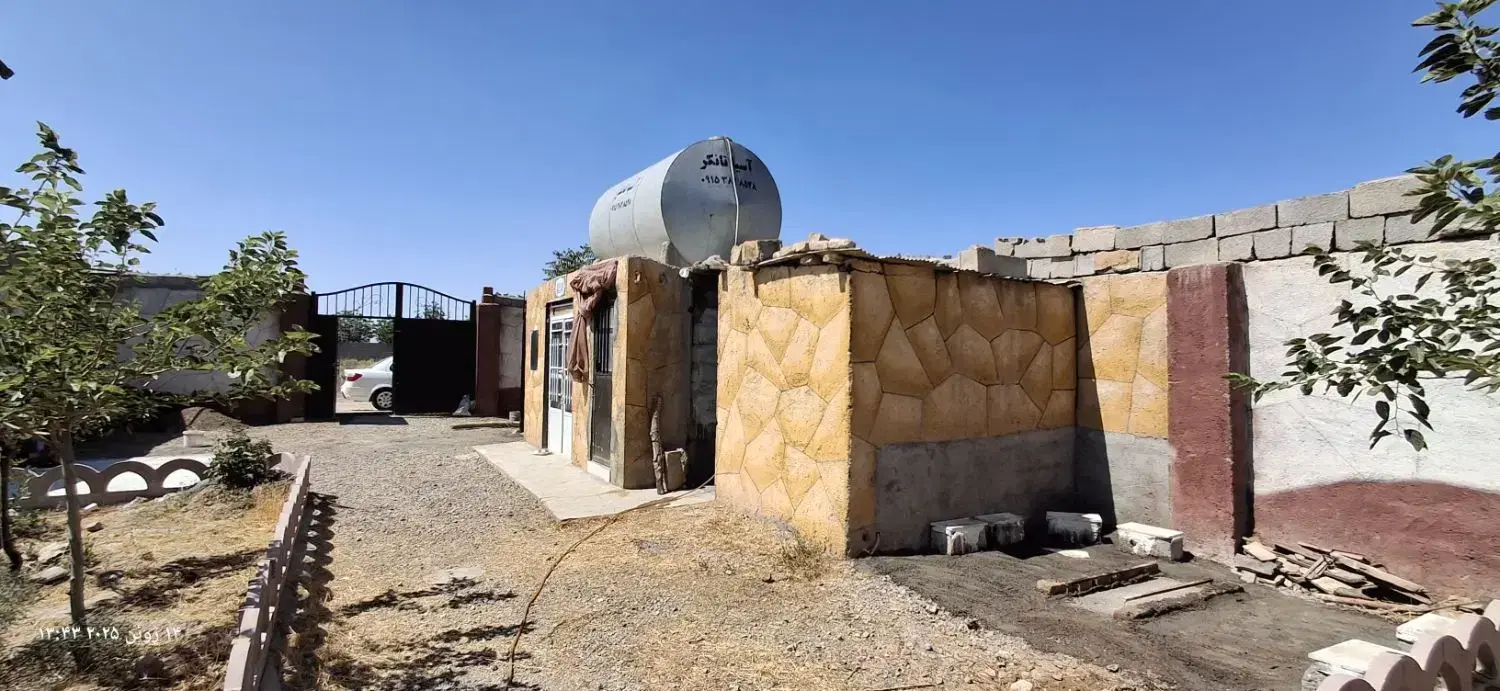 باغچه سرسبز ۵۰۰ متری معاوضه با ماشین