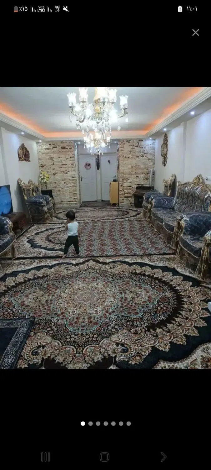 85متر طبقه اول رو همکف تمیز لوکس داخل سروهفت