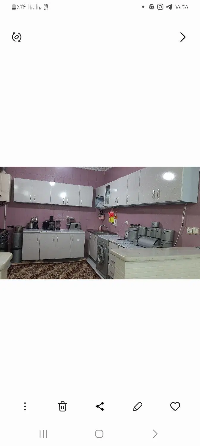 خونه ۱۰۰ متری کلن دو طبقه طبقه اول
