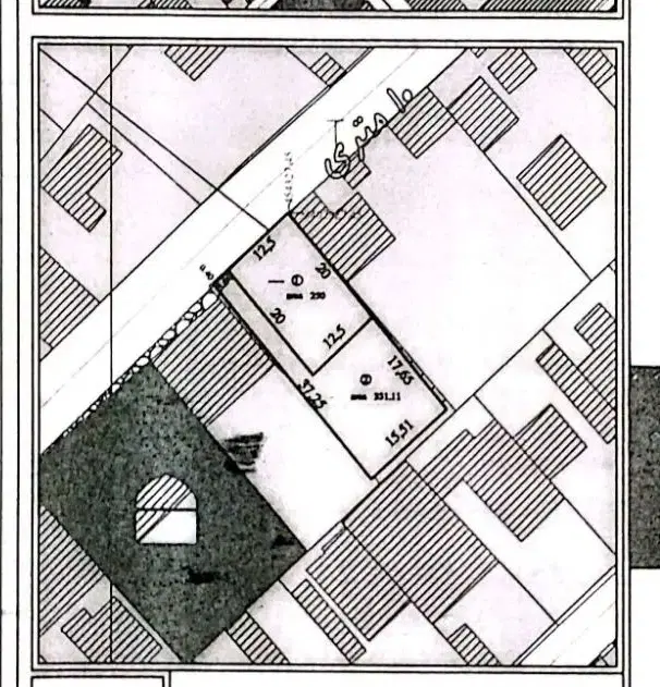زمین مسکونی روح اباد خ شهدا غدیر 12