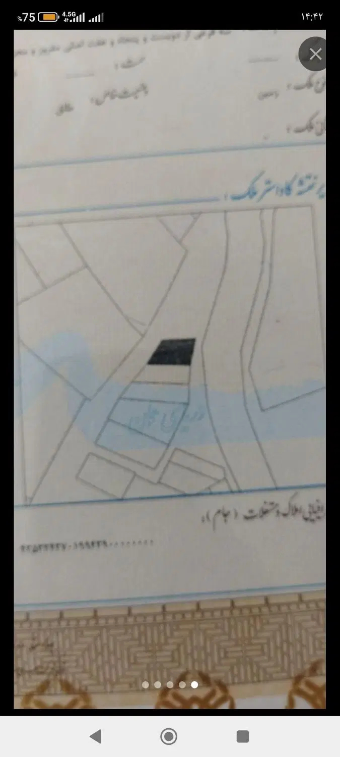 زمین مسکونی شمالی جنوبی گلپایگان