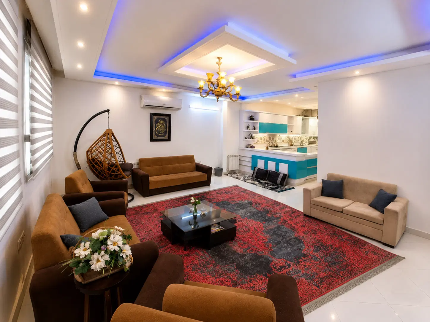 اجاره روزانه شیک نزدبک حرم دو خواب دلباز تر از هتل