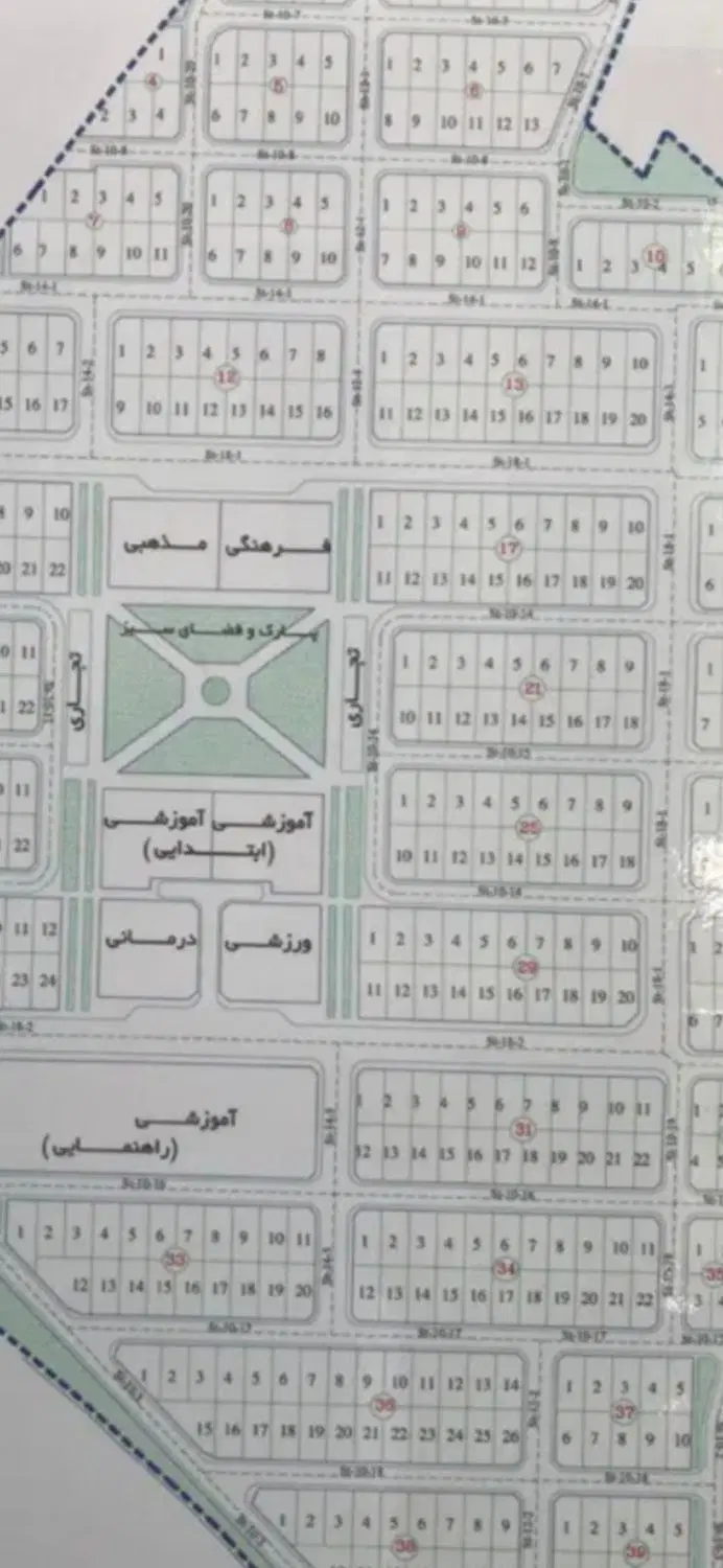 فروش زمین فرهنگیان فاز ۳ روبروی زمزم
