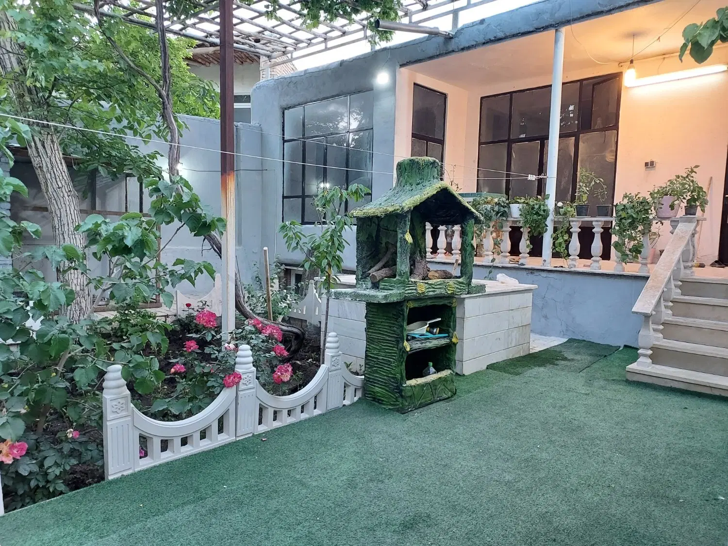 ویلا روستای وشنوه کهک بعد از دستگرد