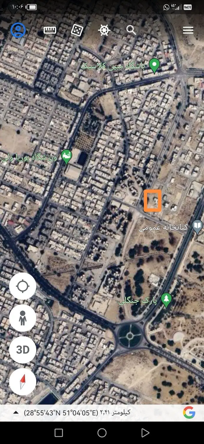 زمین مسکونی فاز 1 عالیشهر منطقه کا