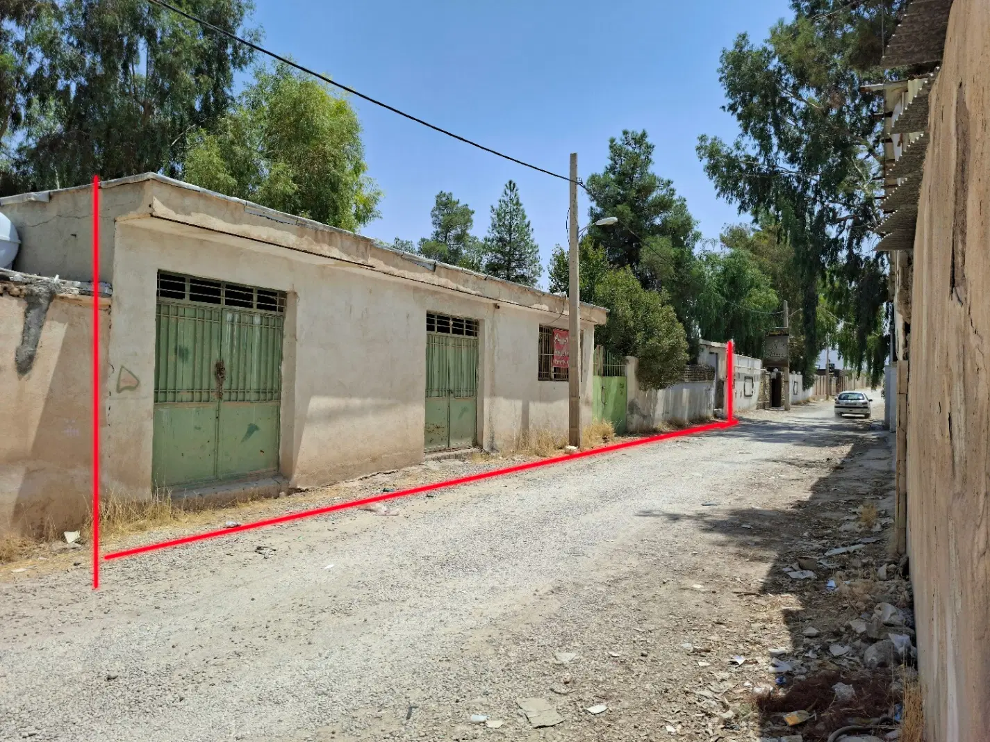 فروش باغ در خیابان صدا وسیما  بعد از دهنو