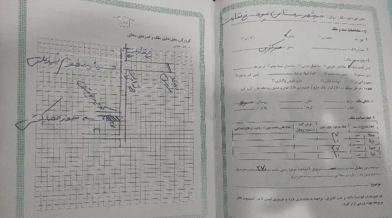 زمین دوبر با سندوپروانه آماده ساخت (روستای سوره)