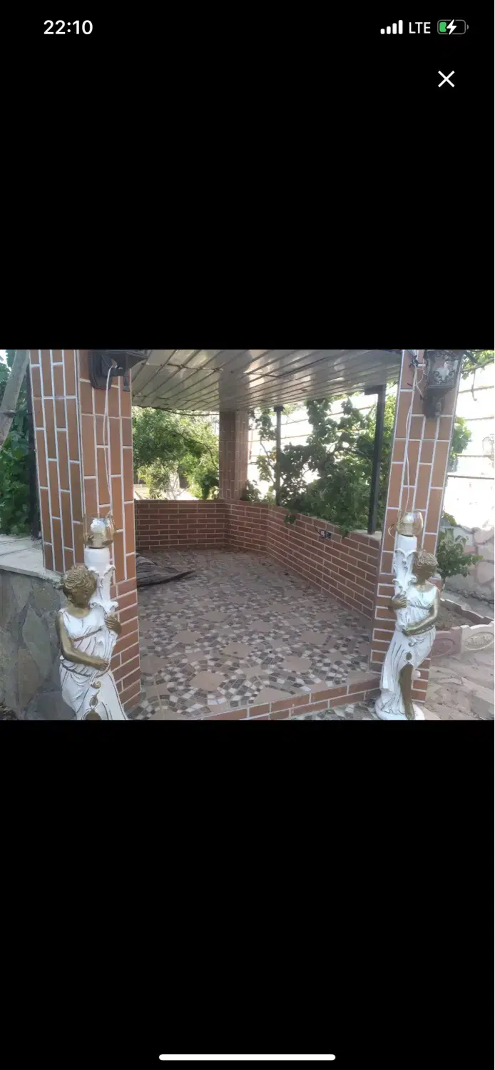 ویلا تک خوابه حیاط دار بزرگ