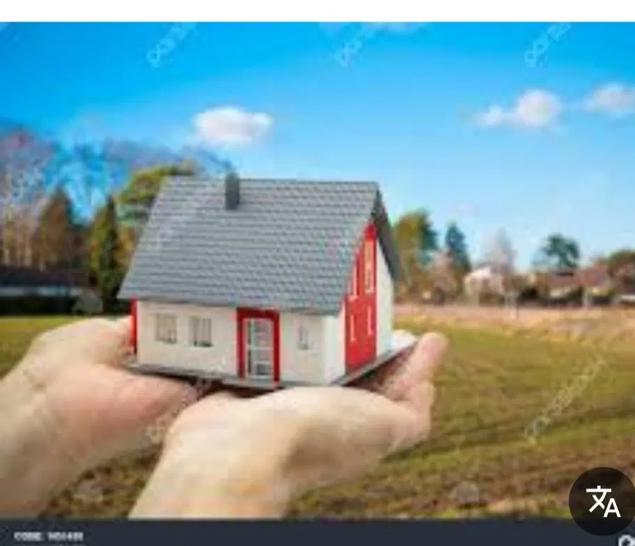 یک قطعه زمین مسکونی،
