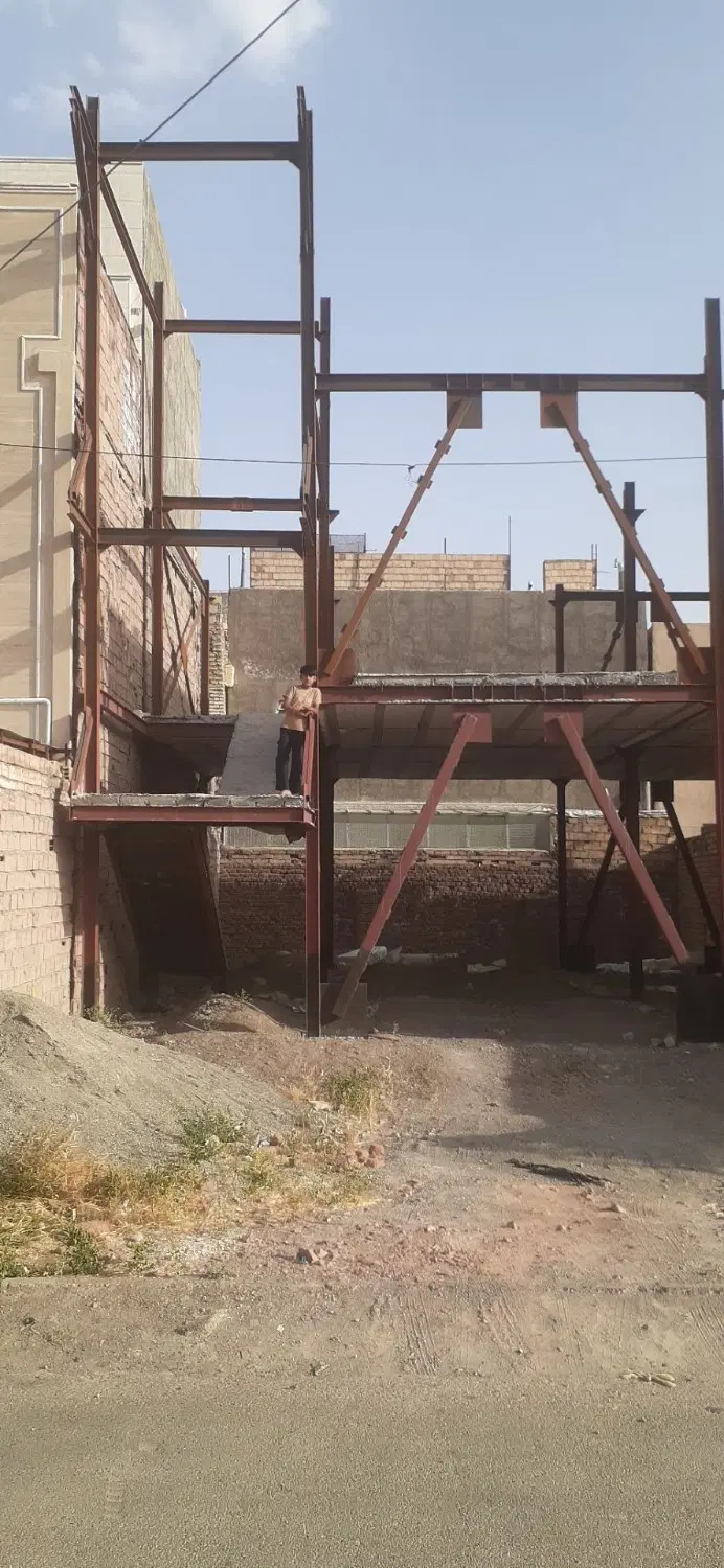 فروش زمین با اسکلت بندی
