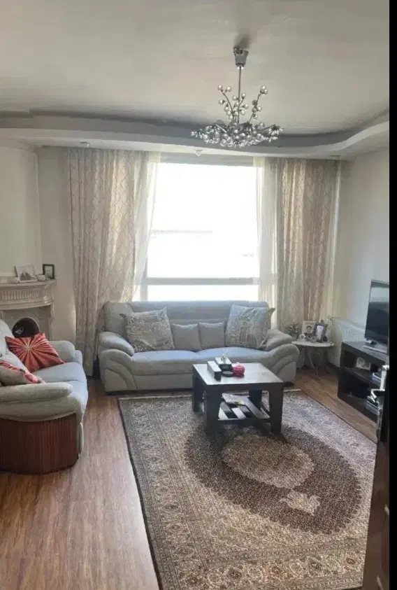 ۶۸ متر آپارتمان_تک خواب_ سالن پرده خور_فول کابینت