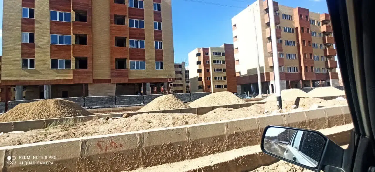آپارتمان مسکن ملی شهید رئیسی آماده