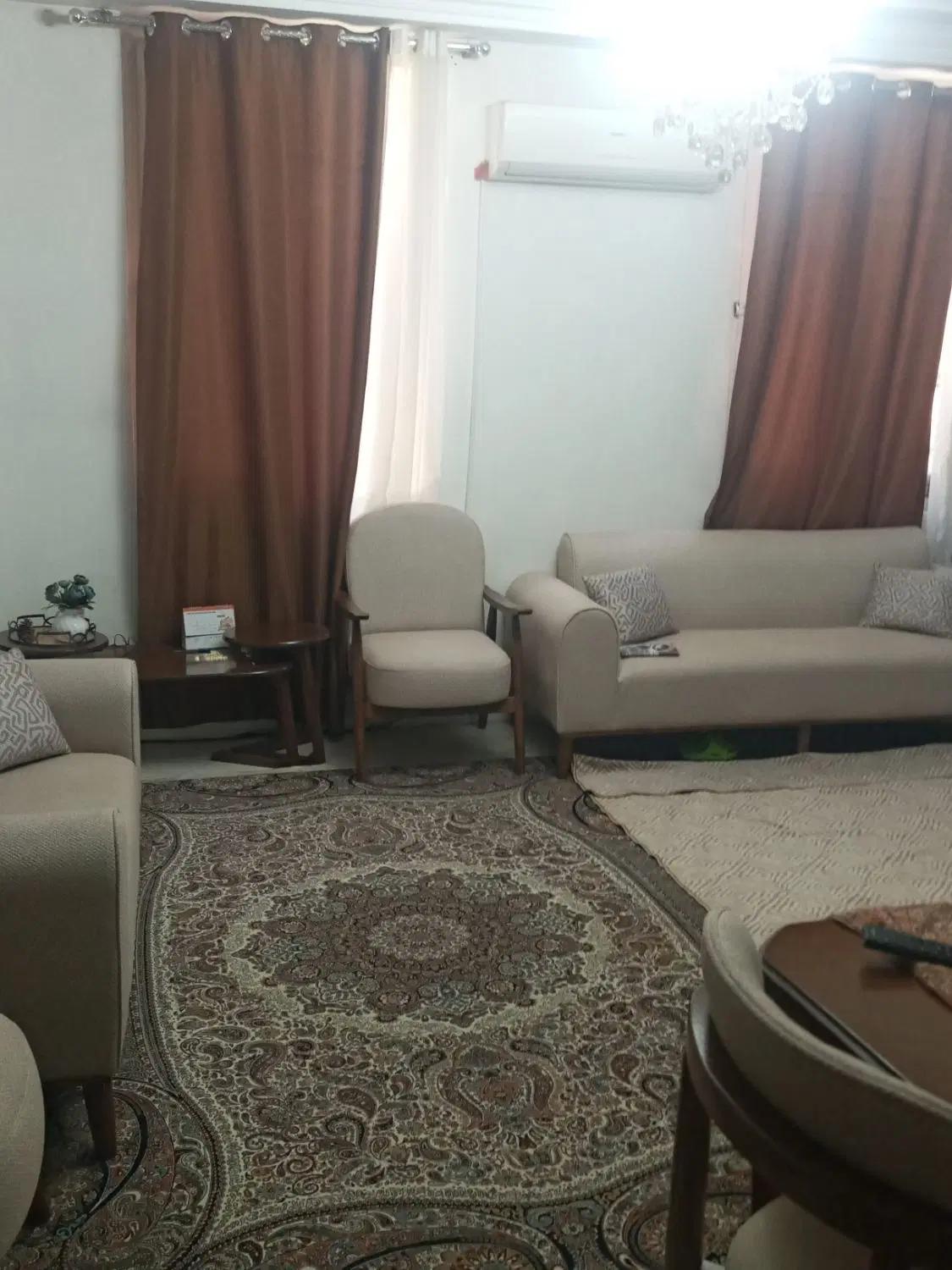 ۵۹ متری ۲ خواب رو به نما طبقه اول