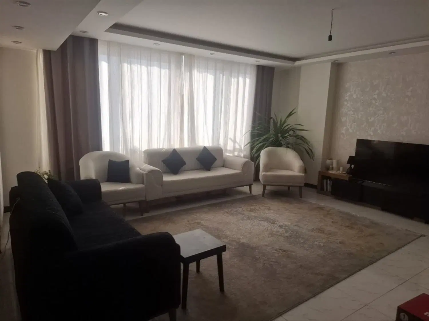 کاوه_100متر آپارتمان_2خواب_تک واحدی_غرق نور
