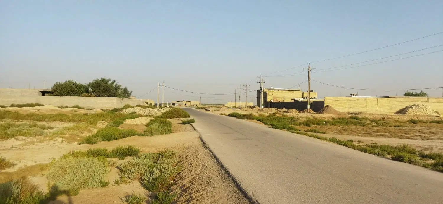 زمین ابتدای جاده ربیحات