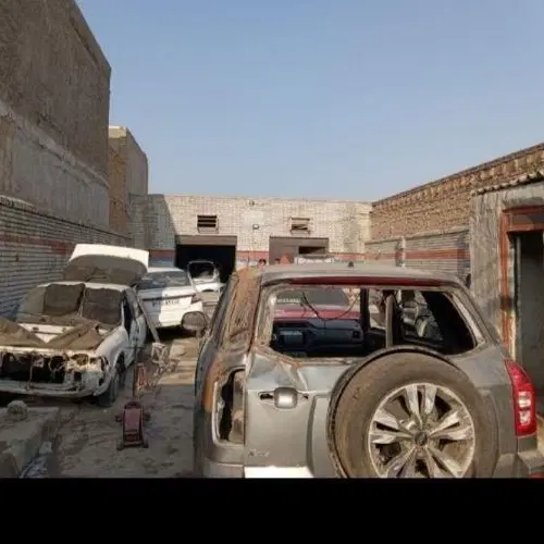 انبار به متراژ500متر 250مصقف