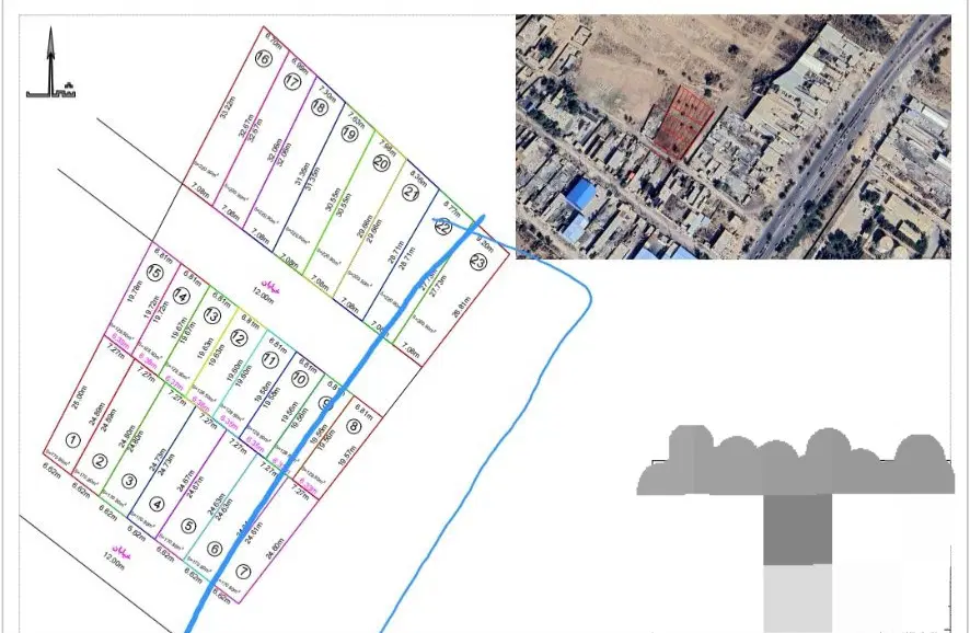 قطعات زمین