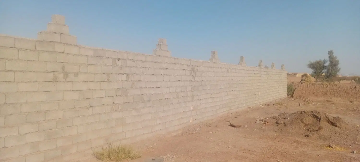 فروش زمین ۴۲۰ متری چهاردیواری شده ابراهیم‌آباد