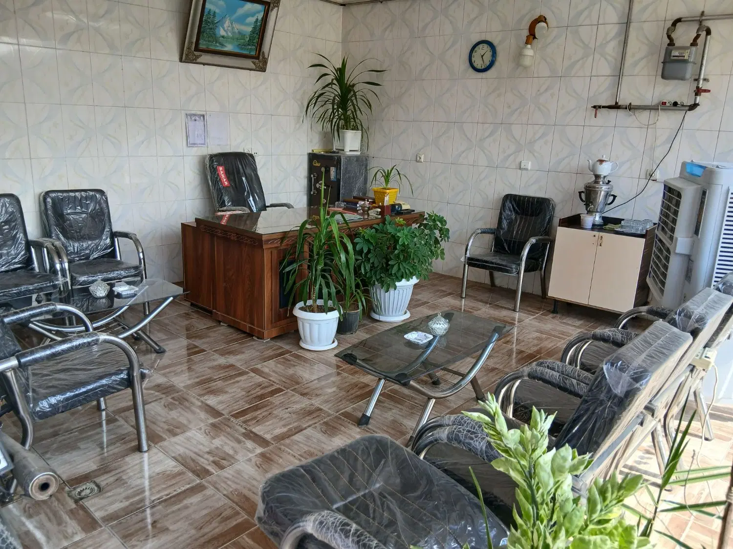 حیاط مغازه دار در باغمعروف