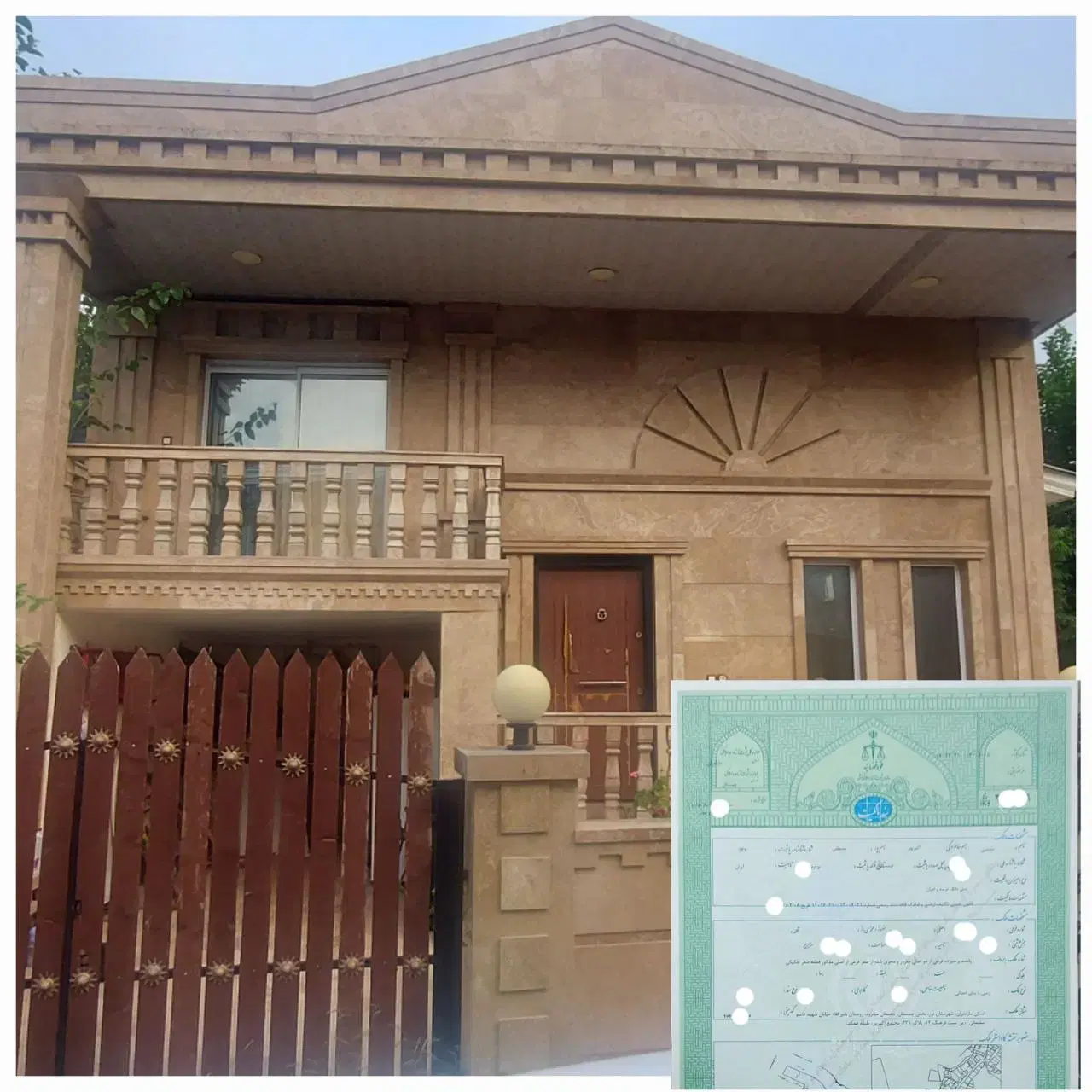 ویلا دوبلکس ۲۰۰متری ۳ خواب سند تک برگ