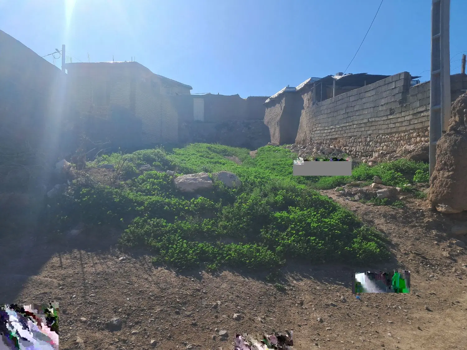 زمین منزل روستایی در منطقه چمچمال