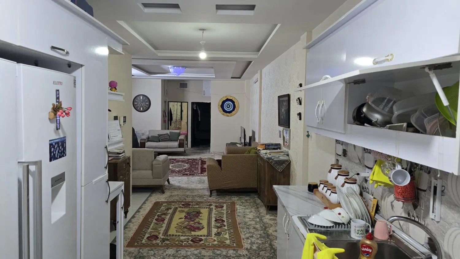 ۹۰متر دو خواب بسیار تمیز