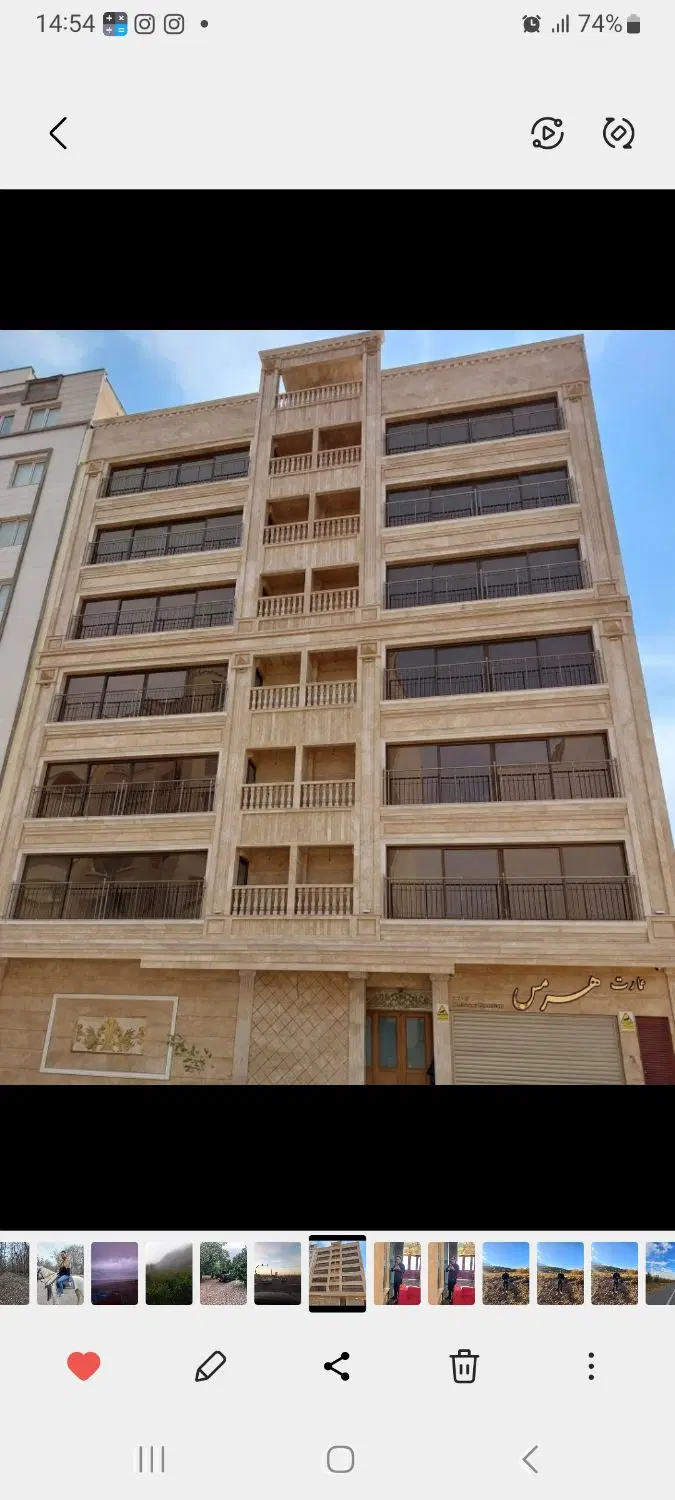 ۳خواب فول مشاعات فول هوشمند ۲پارکینگ ۱۵متر انباری