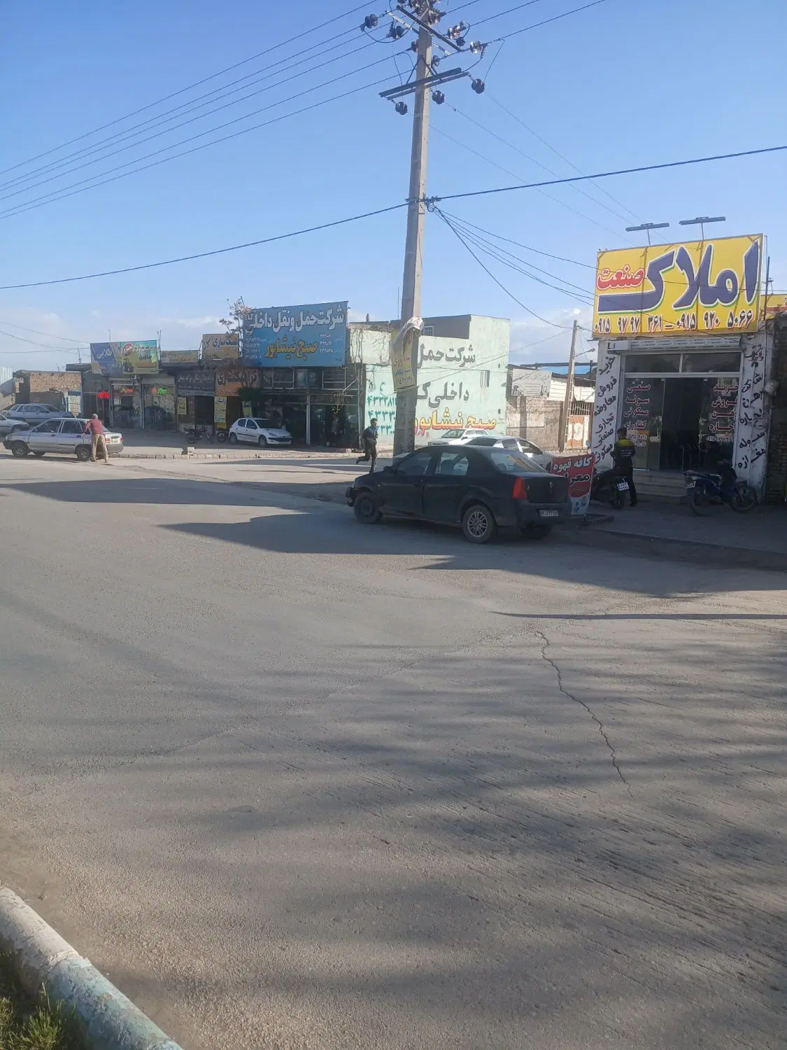 زمین مناسب مغازه رسالت شرقی