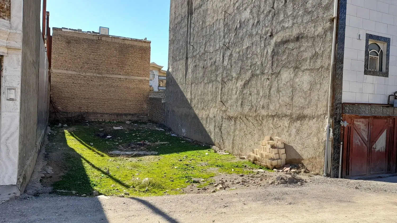 زمین در گلدشت غربی خیابان علوم کوچه علوم ۷