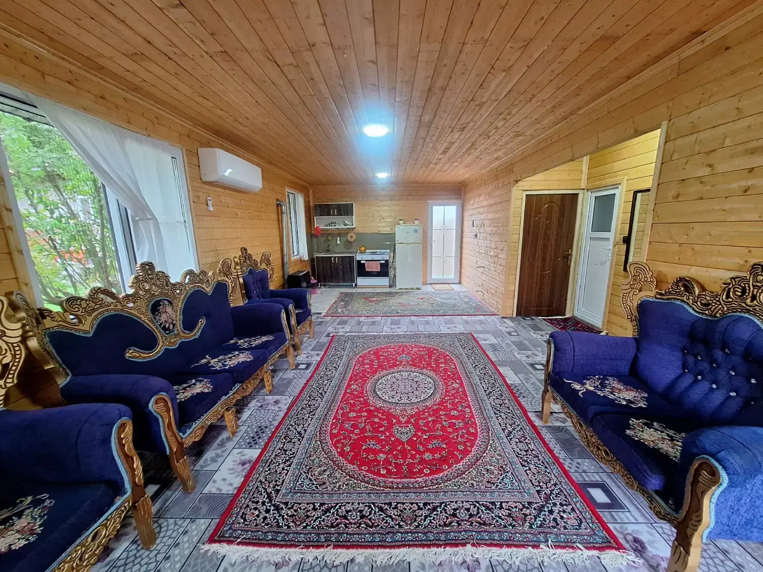 کلبه جنگلی ۲ خوابه ویوی ابدی طبیعت