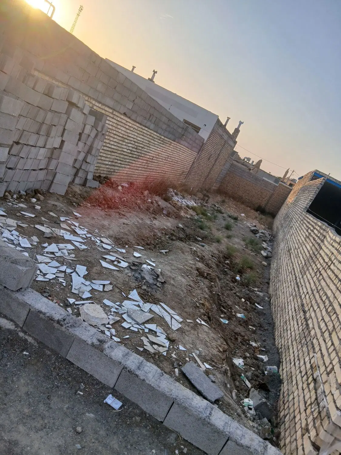 زمین مسکونی روستای برزش آباد