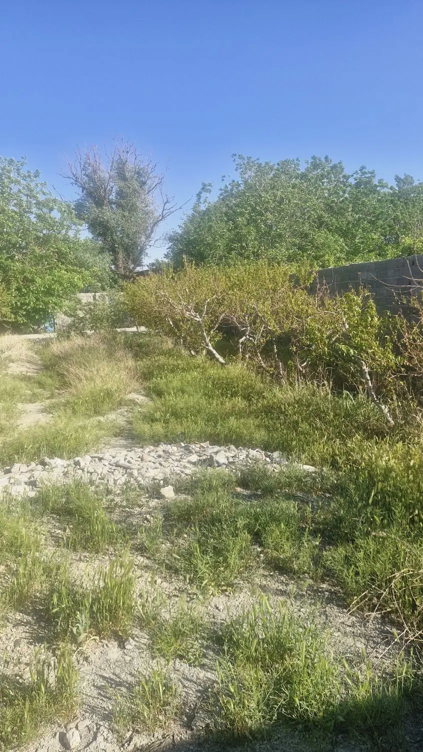 باغچه ویلا ۳۸۰ متری چهاردیوار باباسلمان مناسب ساخت