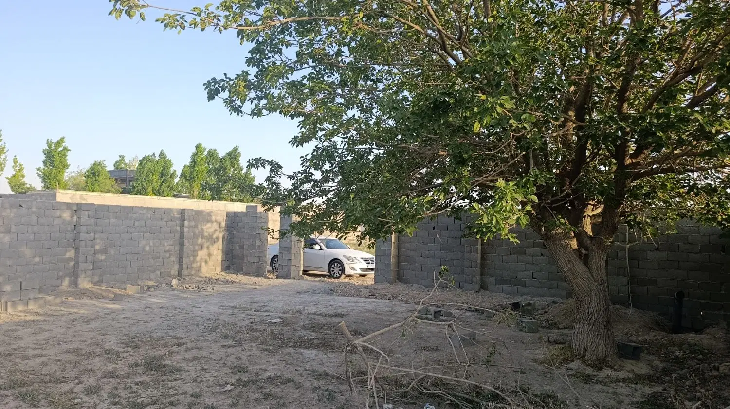 ۵۰۰متر باغچه چهاردیواری چهارباغ عرب اباد خسروی