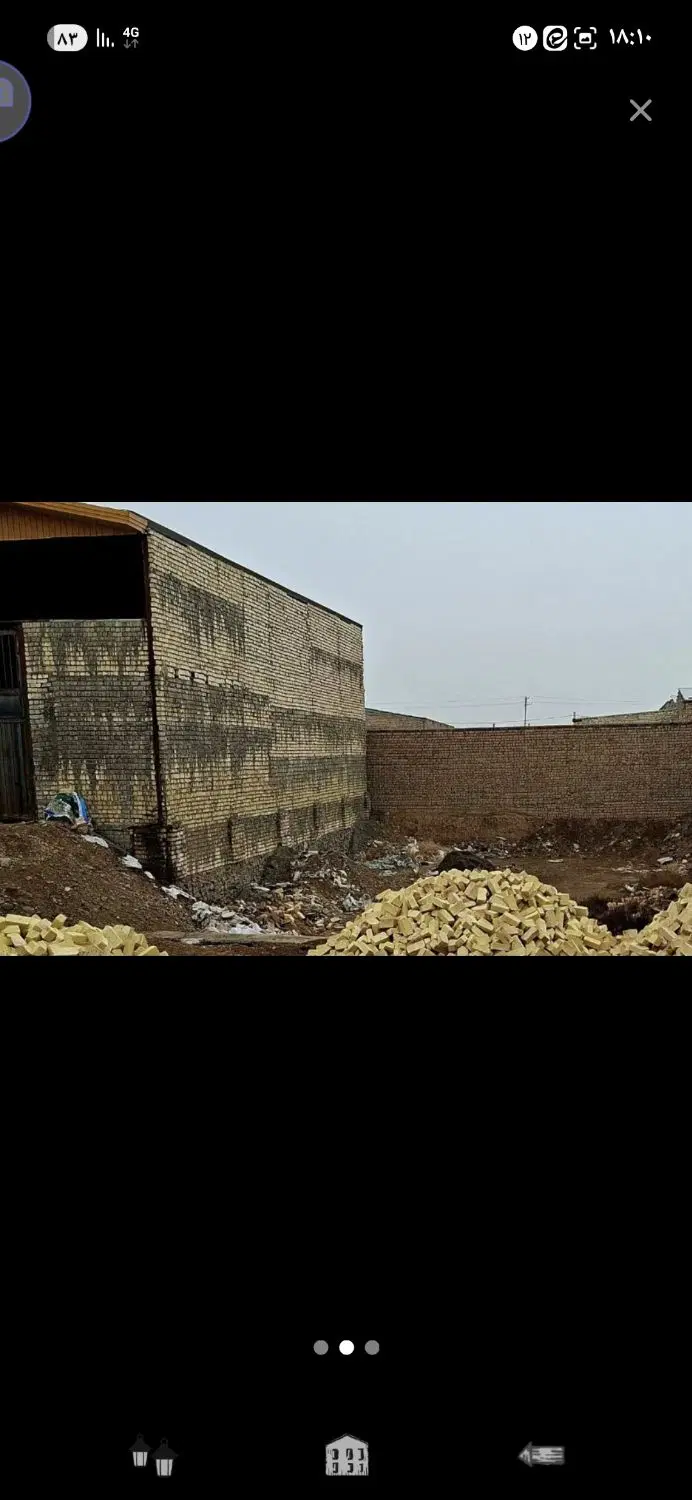 زمین کارگاهی مبارک آباد