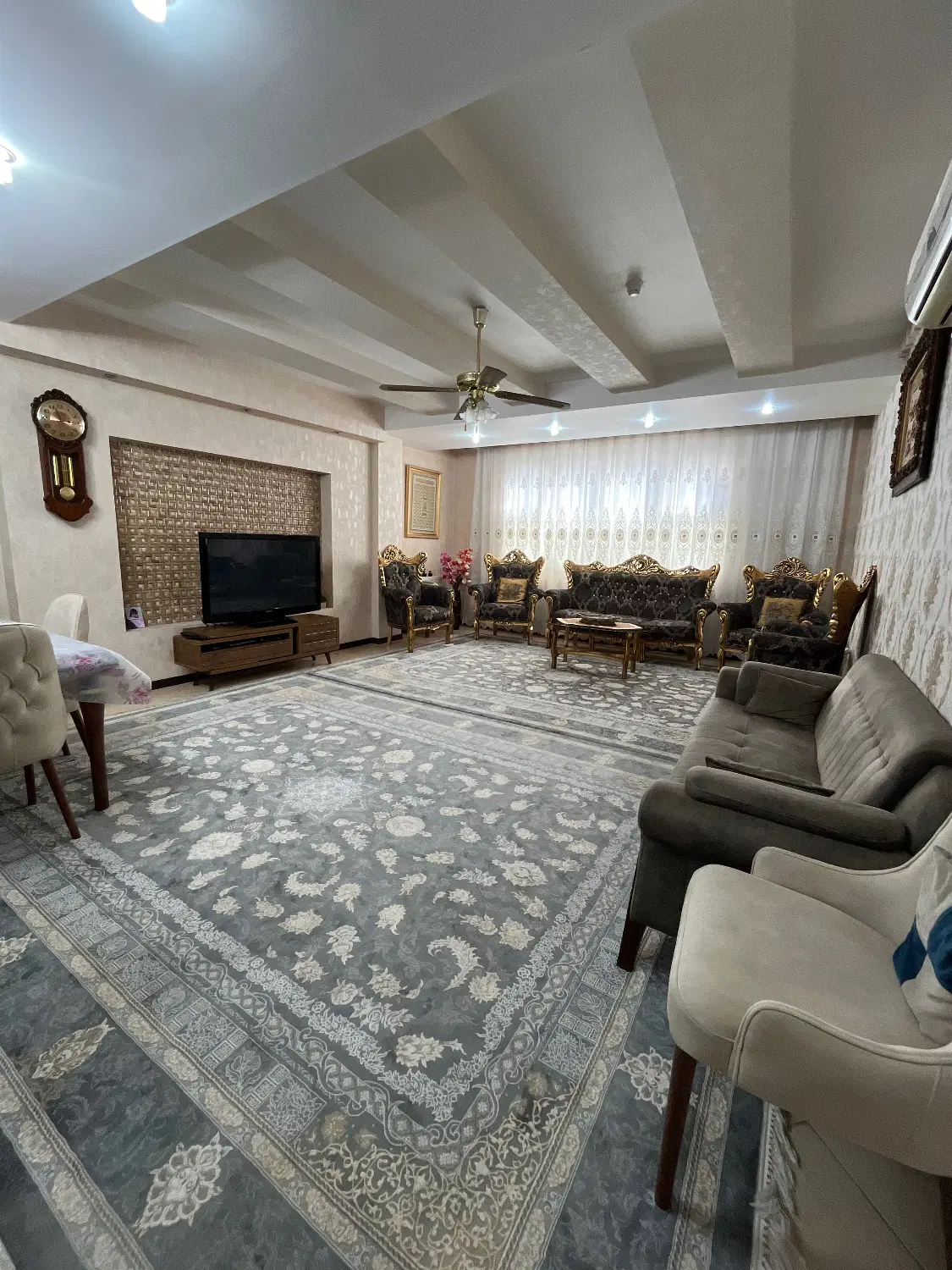 واحد آپارتمان ۱۲۱متر سه خواب غرق در نور